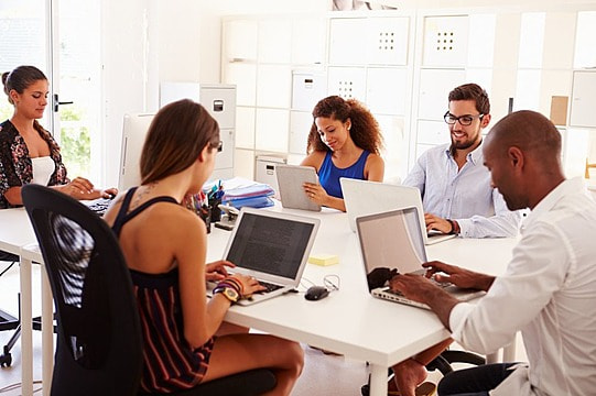 team working