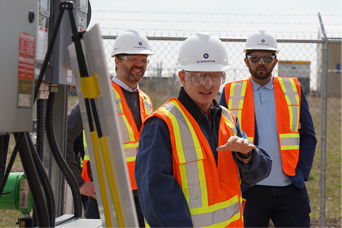 Hydrostor Team Working